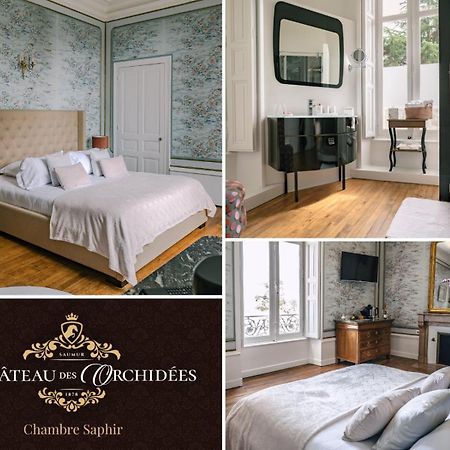 Chateau Des Orchidees En Val De Loire Saumur Exteriér fotografie
