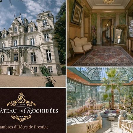 Chateau Des Orchidees En Val De Loire Saumur Exteriér fotografie