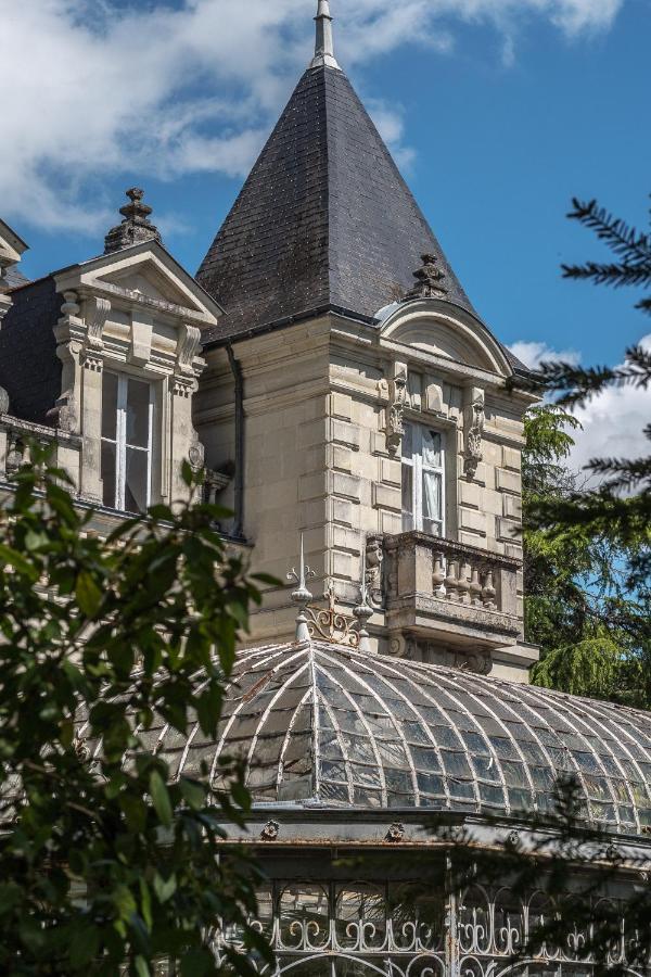 Chateau Des Orchidees En Val De Loire Saumur Exteriér fotografie