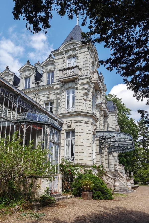 Chateau Des Orchidees En Val De Loire Saumur Exteriér fotografie